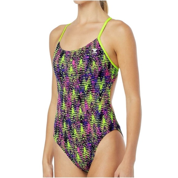 🌻TYR Durafast Waikiki One Piece  Swimsuit - Size 8/34 or Medium - Picture 1 of 8
